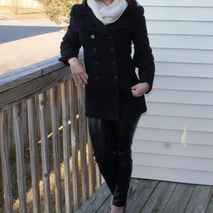 ALORNA wool black coat